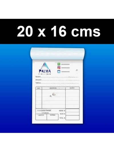 Talonarios Media Carta
