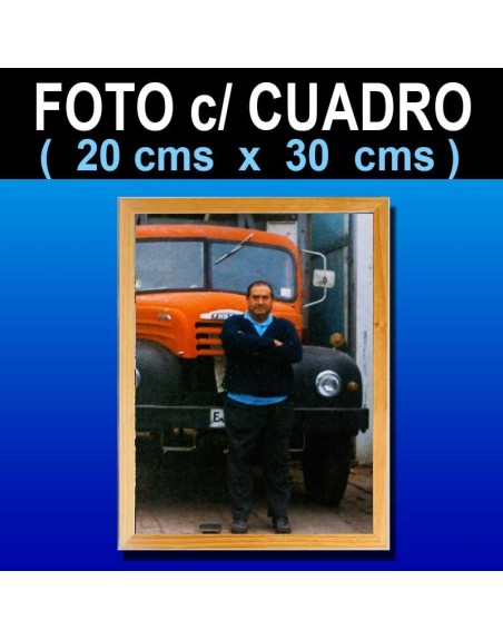 Foto + Cuadro 20x30 cms