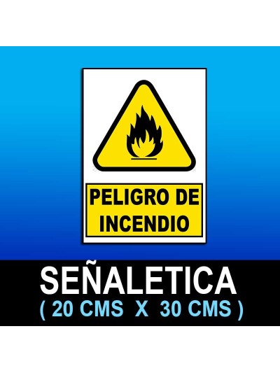 Señalética 20x30 cms