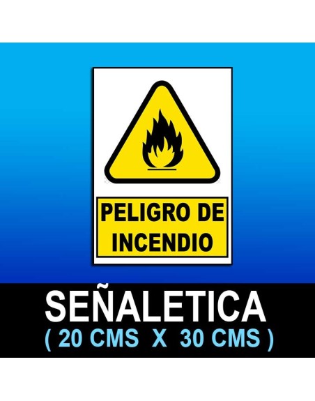 Señalética 20x30 cms