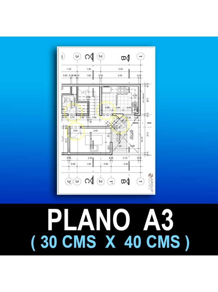 Plano Tamaño A3