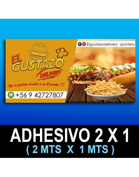 Adhesivo 2x1 mts