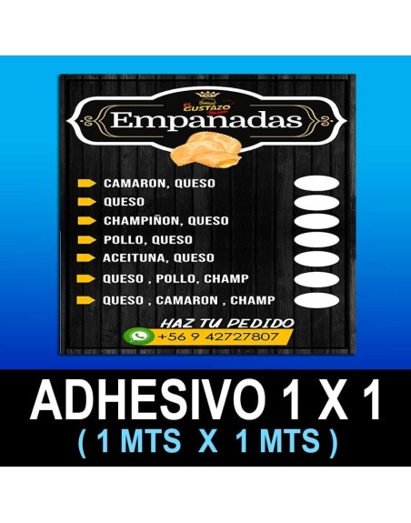 Adhesivo 1x1 mts