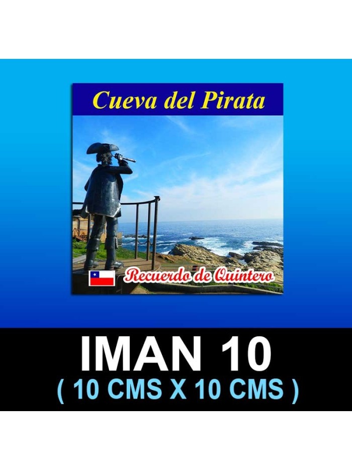 Imán 10x10 cms (100u.)