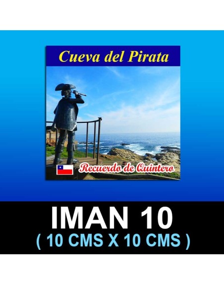 Imán 10x10 cms (100u.)