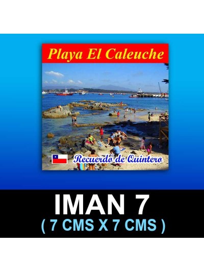 Imán 7x7 cms (100u.)