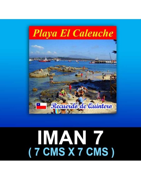 Imán 7x7 cms (100u.)