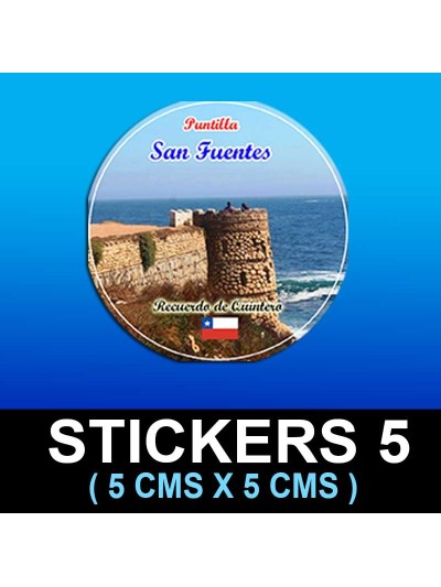 Sticker 5 cms