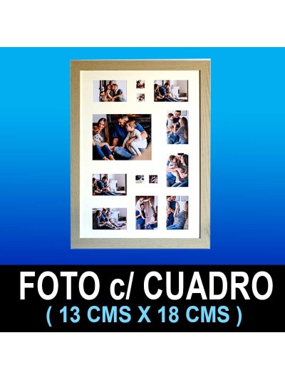 Foto + Cuadro 13x18 cms