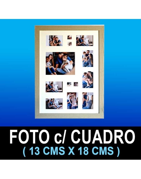 Foto + Cuadro 13x18 cms